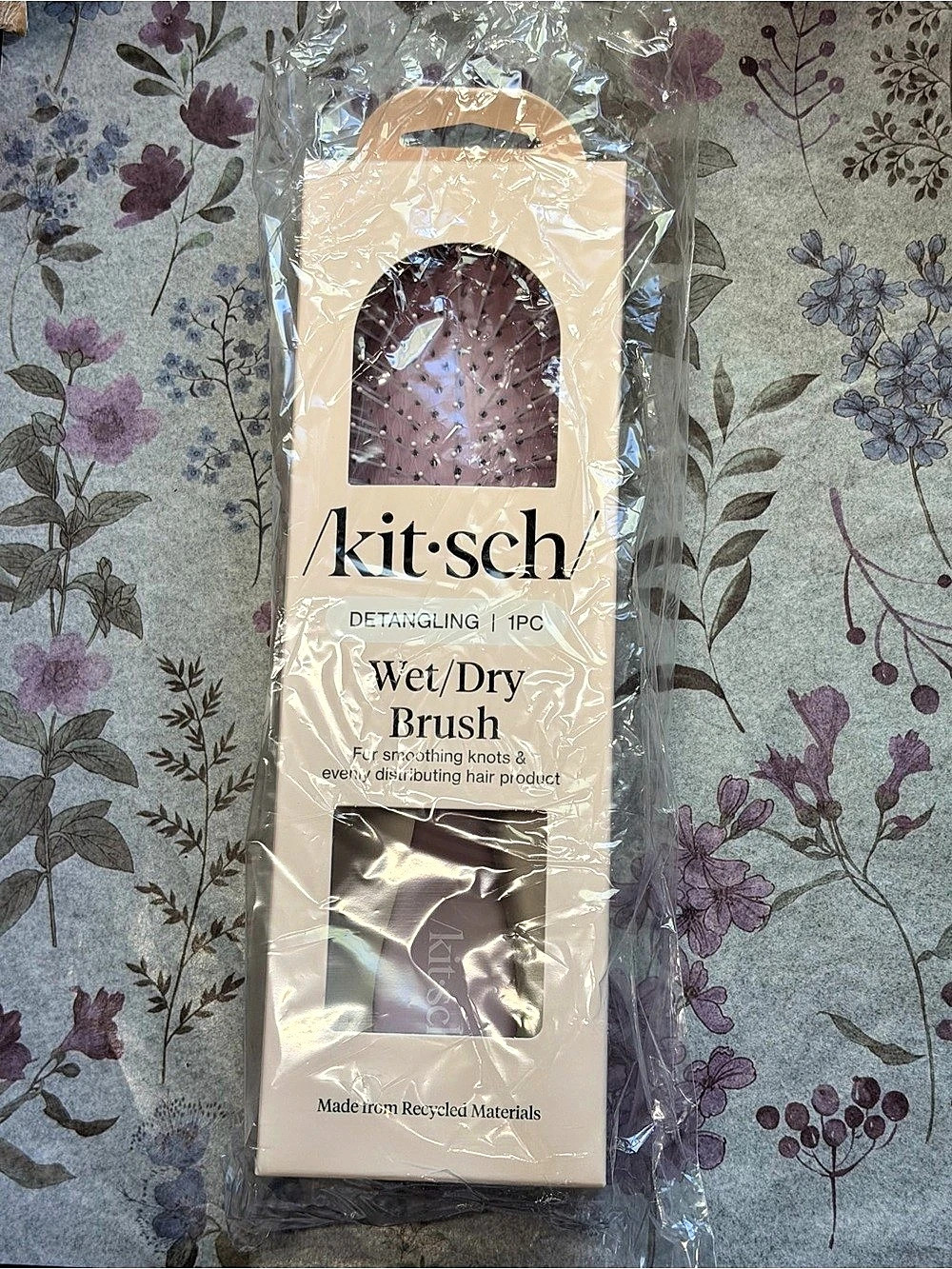 Kitsch Wet/Dry Brush Detangling Soft Violet NWT